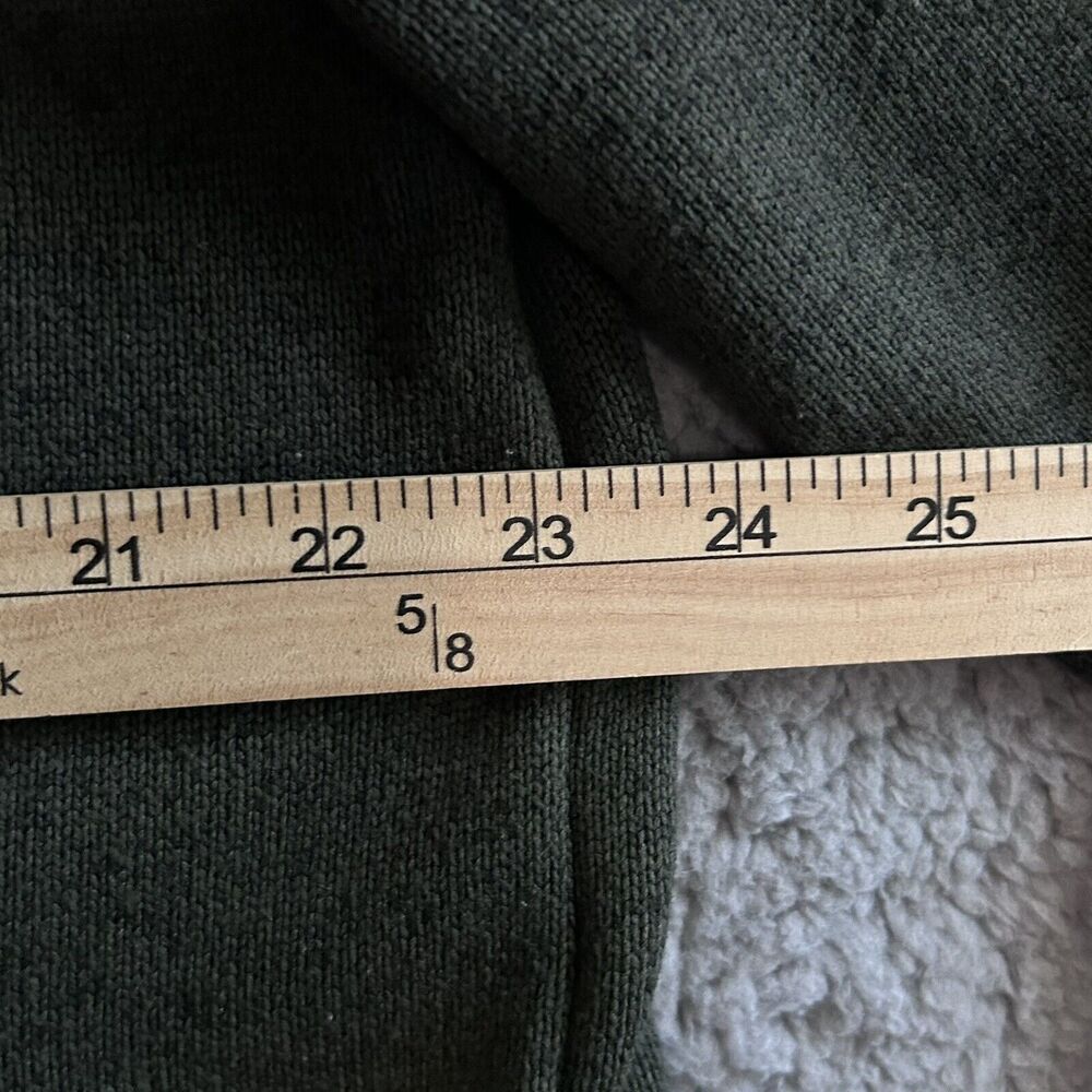 Free Country Men’s Size XL Fleece Jacket Full Zip Green Dadcore Outdoorwear - Picture 10 of 14